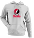 Lewis Stealie Premium Unisex Hoodie — Design: Lewis University — Sport Grey