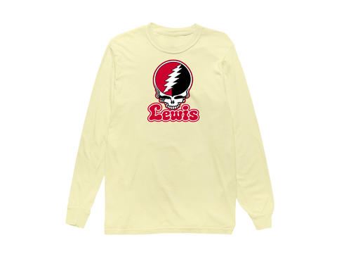 Lewis Stealie Premium Unisex Long-Sleeve — Design: Lewis University — Butter