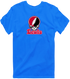 Lewis Stealie Premium Unisex T-Shirt — Design: Lewis University — Royal