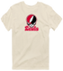 Lewis Stealie Premium Unisex T-Shirt — Design: Lewis University — Sand