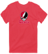 Lewis Stealie Premium Unisex T-Shirt — Design: Lewis University — Heather Red