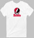 Lewis Stealie Premium Unisex T-Shirt — Design: Lewis University — White