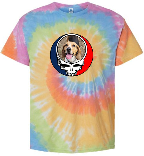 1502 - Custom Stealie Tie-Dye