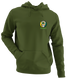 University of Oregon - Premium Grateful Dead Left Chest Hoodie - Military Green