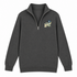 Chillin' Jerry Life is dead. - Premium Grateful Dead Quarter-Zip Pullover - Charcoal - 6
