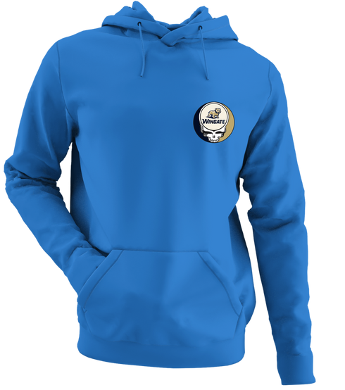 Wingate - Premium Grateful Dead Left Chest Hoodie - Royal