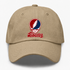 Liberty Stealie Premium Unisex Dad Hat — Design: Liberty University — Khaki
