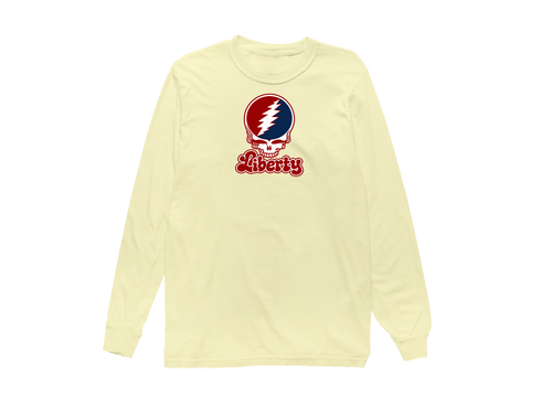 Liberty Stealie Premium Unisex Long-Sleeve — Design: Liberty University — Butter