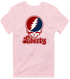 Liberty Stealie Premium Unisex T-Shirt — Design: Liberty University — Light Pink