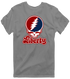 Liberty Stealie Premium Unisex T-Shirt — Design: Liberty University — Dark Heather