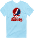 Liberty Stealie Premium Unisex T-Shirt — Design: Liberty University — Light Blue