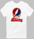 Liberty Stealie Premium Unisex T-Shirt — Design: Liberty University — White