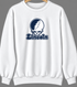 Lincoln Stealie Premium Unisex Crewneck — Design: Lincoln University (MO) — White