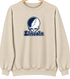 Lincoln Stealie Premium Unisex Crewneck — Design: Lincoln University (MO) — Sand