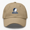 Lincoln Stealie Premium Unisex Dad Hat — Design: Lincoln University (MO) — Khaki