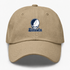 Lincoln Stealie Premium Unisex Dad Hat — Design: Lincoln University (MO) — Khaki