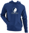 Lincoln Stealie Premium Unisex Hoodie — Design: Lincoln University (MO) — Navy