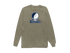 Lincoln Stealie Premium Unisex Long-Sleeve — Design: Lincoln University (MO) — Sandstone