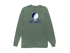Lincoln Stealie Premium Unisex Long-Sleeve — Design: Lincoln University (MO) — Light Green