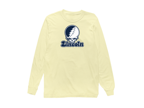 Lincoln Stealie Premium Unisex Long-Sleeve — Design: Lincoln University (MO) — Butter