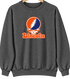 Lincoln Stealie Premium Unisex Crewneck — Design: Lincoln University (PA) — Dark Heather