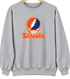 Lincoln Stealie Premium Unisex Crewneck — Design: Lincoln University (PA) — Sport Grey