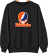 Lincoln Stealie Premium Unisex Crewneck — Design: Lincoln University (PA) — Black