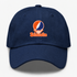 Lincoln Stealie Premium Unisex Dad Hat — Design: Lincoln University (PA) — Navy