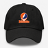 Lincoln Stealie Premium Unisex Dad Hat — Design: Lincoln University (PA) — Black