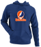 Lincoln Stealie Premium Unisex Hoodie — Design: Lincoln University (PA) — Navy