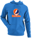 Lincoln Stealie Premium Unisex Hoodie — Design: Lincoln University (PA) — Heather Royal