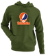 Lincoln Stealie Premium Unisex Hoodie — Design: Lincoln University (PA) — Military Green