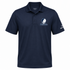 Lincoln Stealie Premium Unisex Polo — Design: Lincoln University (MO) — Navy