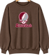 Little Rock Stealie Premium Unisex Crewneck — Design: Arkansas at Little Rock University of — Brown