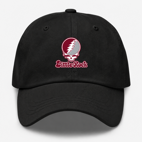 Little Rock Stealie Premium Unisex Dad Hat — Design: Arkansas at Little Rock University of — Black