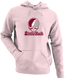 Little Rock Stealie Premium Unisex Hoodie — Design: Arkansas at Little Rock University of — Light Pink