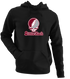 Little Rock Stealie Premium Unisex Hoodie — Design: Arkansas at Little Rock University of — Black