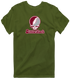 Little Rock Stealie Premium Unisex T-Shirt — Design: Arkansas at Little Rock University of — Military Green