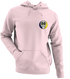University of Michigan - Premium Grateful Dead Left Chest Hoodie - Light Pink - 4