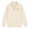 New York Knick - Air Jerry - Premium Grateful Dead Quarter-Zip Pullover - Sand - 1