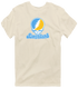 Long Island Stealie Premium Unisex T-Shirt — Design: Long Island University — Sand