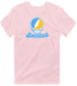 Long Island Stealie Premium Unisex T-Shirt — Design: Long Island University — Light Pink