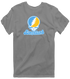 Long Island Stealie Premium Unisex T-Shirt — Design: Long Island University — Dark Heather