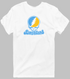 Long Island Stealie Premium Unisex T-Shirt — Design: Long Island University — White