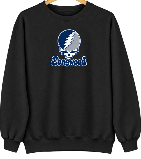 Longwood Stealie Premium Unisex Crewneck — Black