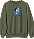 Longwood Stealie Premium Unisex Crewneck — Military Green