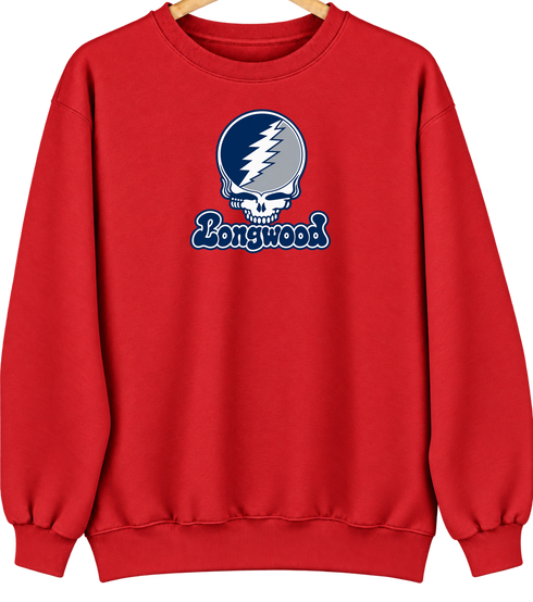 Longwood Stealie Premium Unisex Crewneck — Red