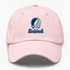 Longwood Stealie Premium Unisex Dad Hat — Design: Longwood University — Pink