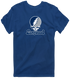 Longwood Stealie Premium Unisex T-Shirt — Design: Longwood University — Navy