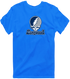 Longwood Stealie Premium Unisex T-Shirt — Design: Longwood University — Royal